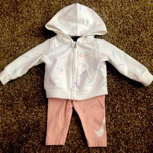 3m baby girl Nike outfit